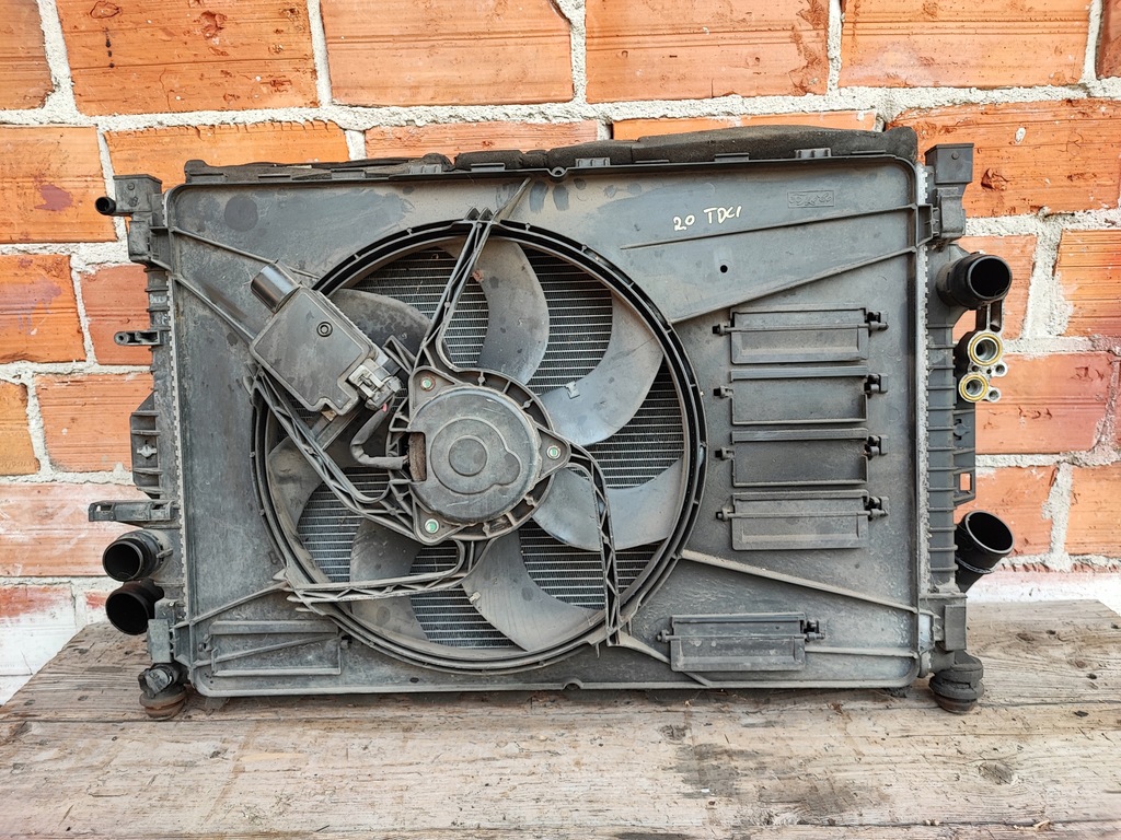 фото №7, Ford s-max mk1 2.0 tdci радіатор вентилятор kompl