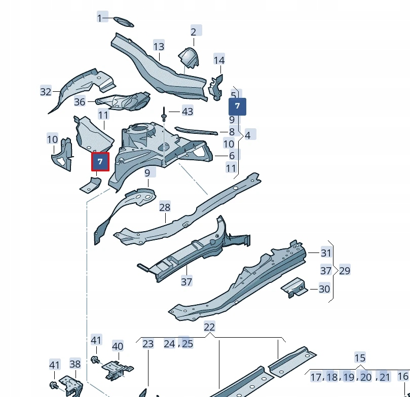 фото №1, Audi rs4 avant b9 передняя часть правый suspension амортизатор капота 8w0802452
