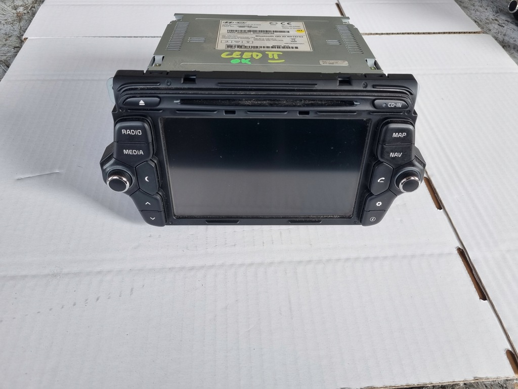 фото №1, Kia ceed ii 12-18 радио навигация 96560-a2010wk