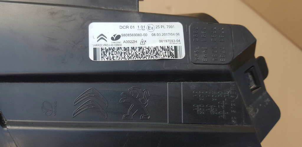 фото №9, Citroen jumpy iii лампа передняя левая spacetourer