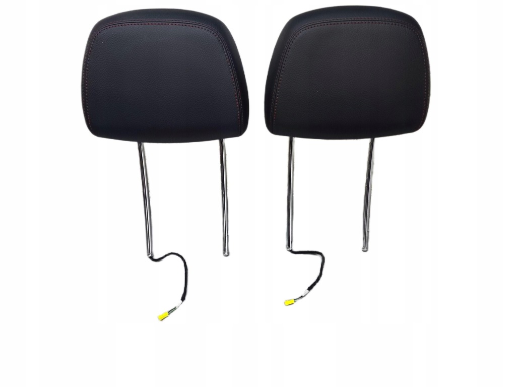 фото №8, Mercedes c klasa w204 lift подголовник сиденье перед czerwona nić