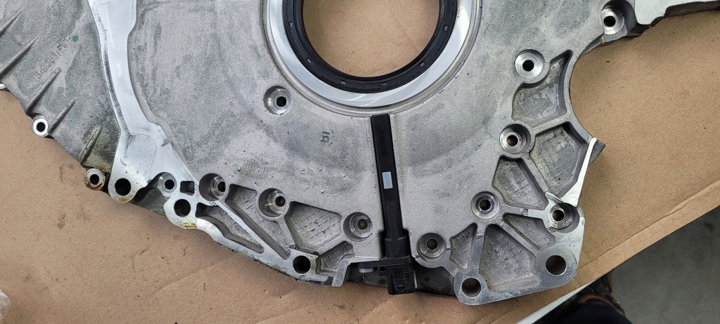 фото №6, S6 c7 4g lift крышка защита распределительного вала 4.0 tfsi 079103173bk s7 4g