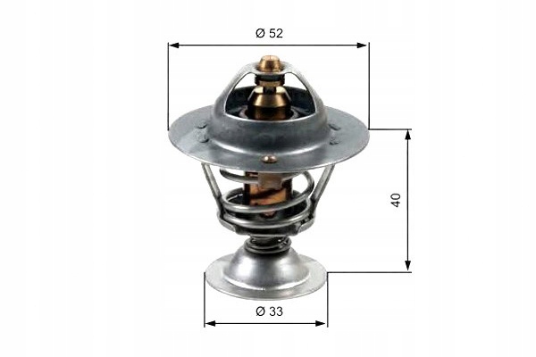 фото №1, Gates th31588g1 термостат, жидкость охлаждающий