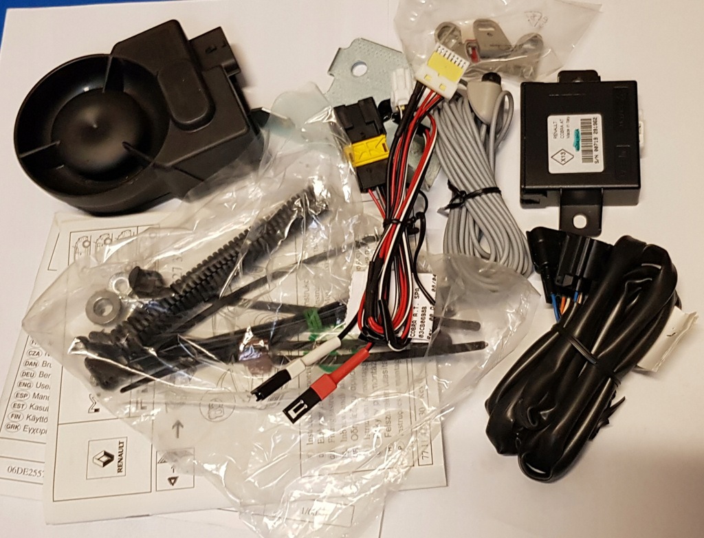 фото №7, Alarm новый оригинальный renault megane iii fluence оригинальный номер 7711427330