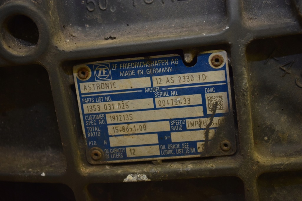 фото №6, Man tga tgx tgs коробка передач передач 12as2330td zf