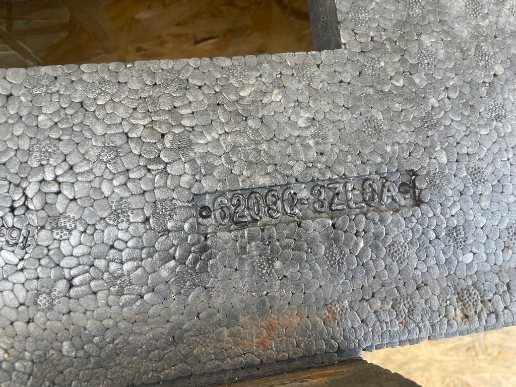 фото №10, Nissan pulsar pas передний балка бампера абсорбер комплект