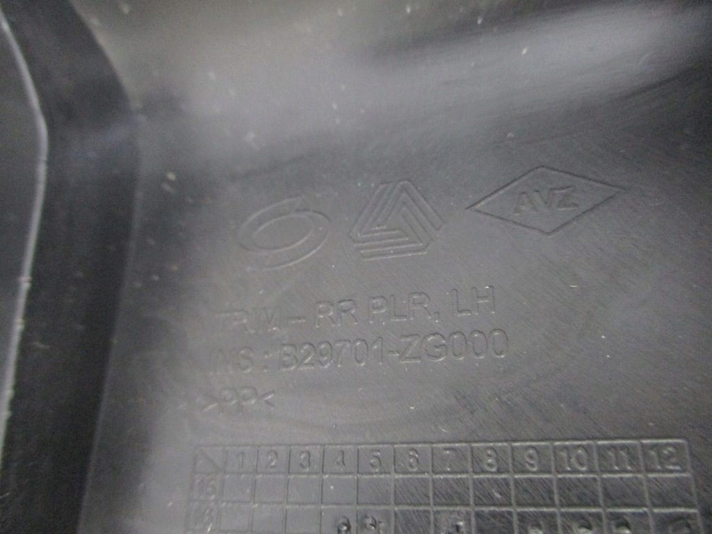 фото №5, Защита обивка стойка renault koleos ii левая