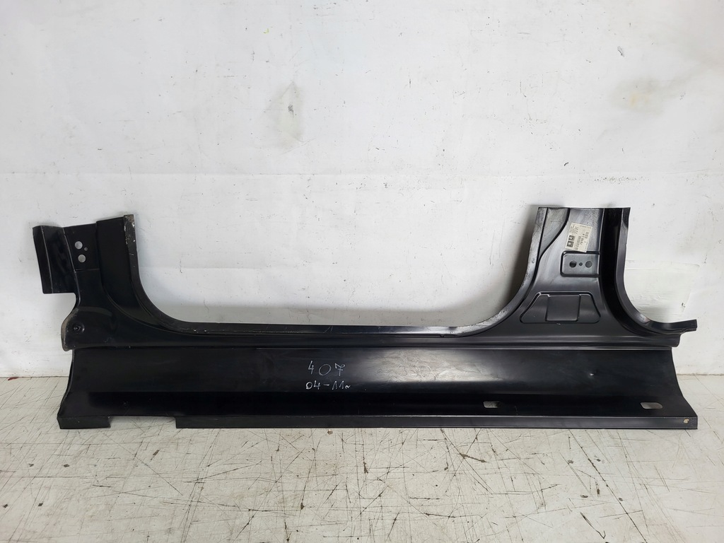 фото №5, Peugeot 407 04-11 обшивка порог правый перед блок двигателя