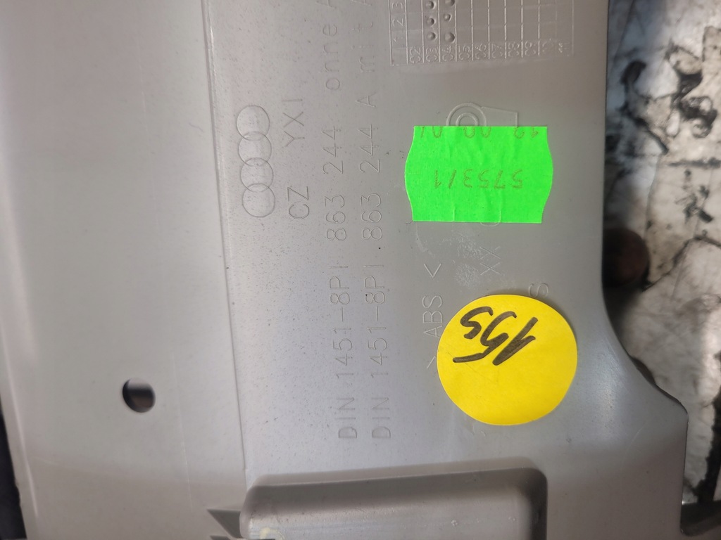 фото №10, Тунель середній audi a3 8p lift 2 din 8p1863244