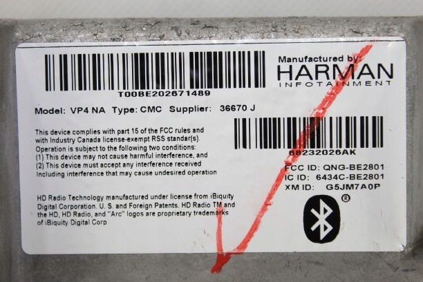 фото №9, Chrysler pacifica 17- радіо навігація 68232026ak