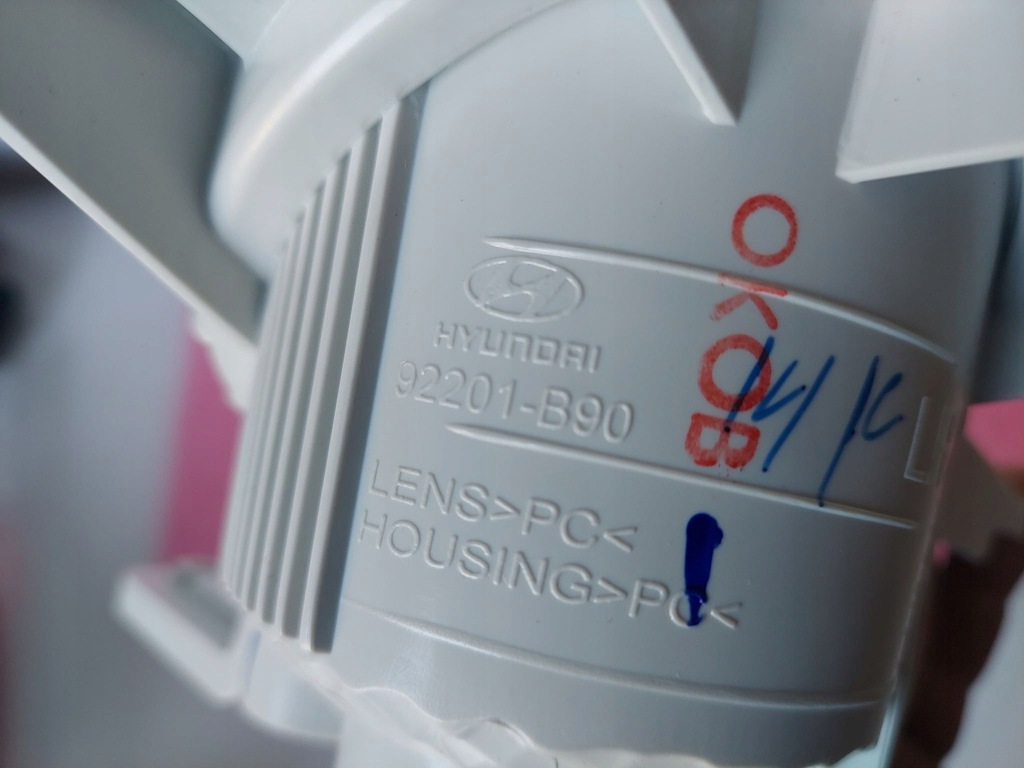 фото №5, Противотуманная фара левый перед передний hyundai i10 ii новый оригинальный номер