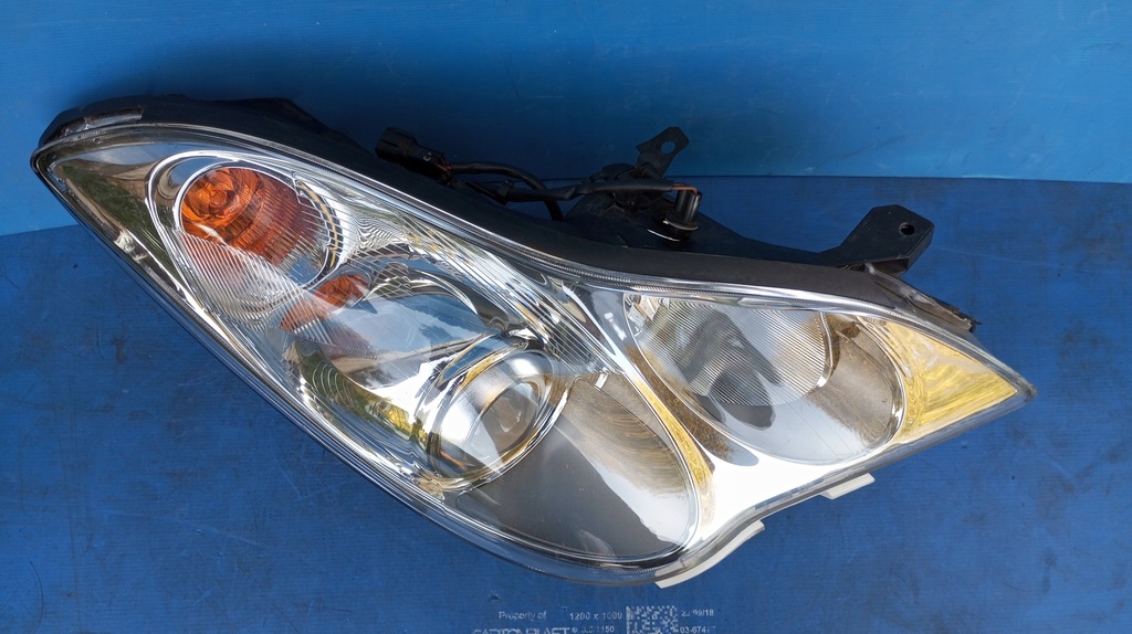 фото №10, Лампа правый перед infiniti qx50 ex30 ex37