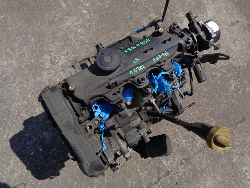 фото №8, Двигатель renault megane 3 iii scenic 3 iii 1.5 dci k9kh834 197 tyś km