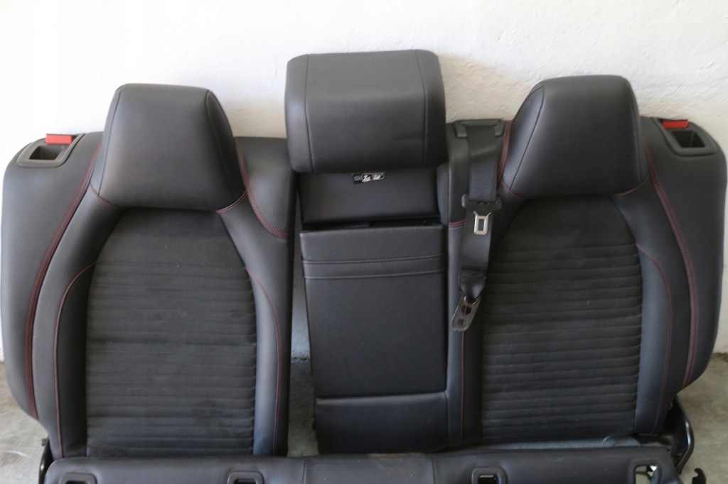 фото №10, Сидіння заднє сидіння шкіра alcantara mercedes w156 gla amg 2013-2017 anglik