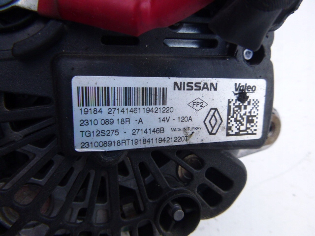 фото №6, Генератор 1,5 dci kadjar clio duster 231008918r