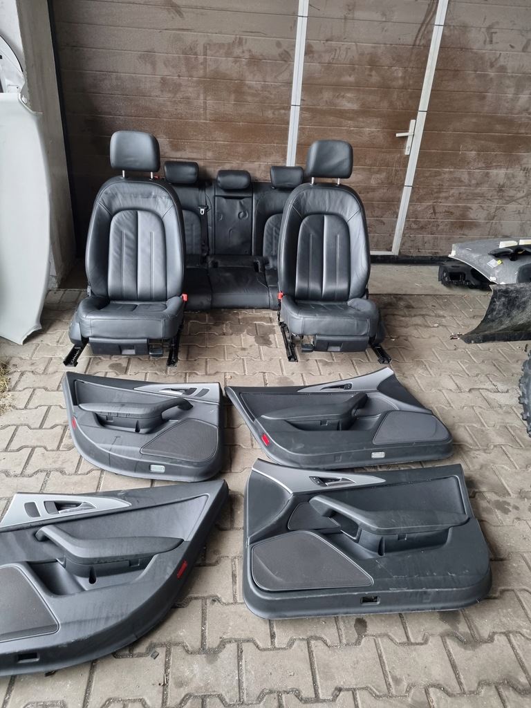 фото №16, Audi a6 c7 сидіння сидіння заднє сидіння обшивки шкіра sedan