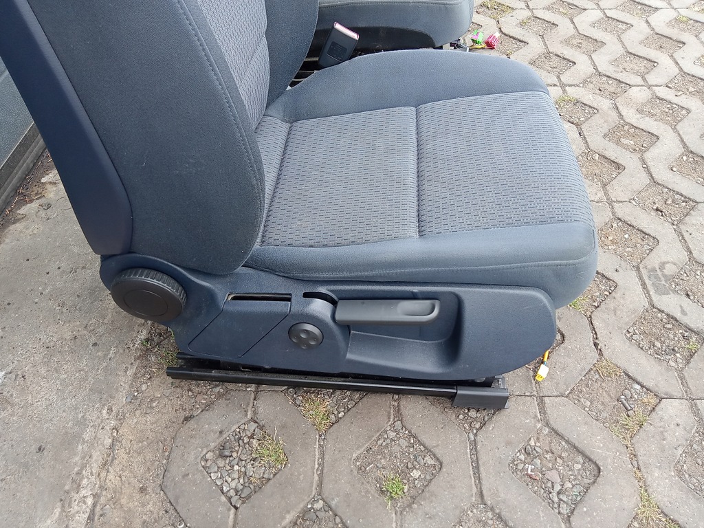 фото №13, Сидіння передні audi a6 c6 підігрів niebieskie