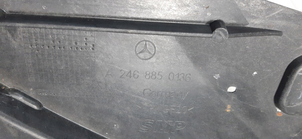 фото №10, Mercedes b klasa w246 lift 14-18 захист плита pod бампер a2468850136