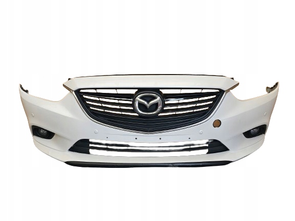 фото №1, Mazda 6 gj 2012-2015 бампер передній перед + решітка радіатора pdc датчики 25d