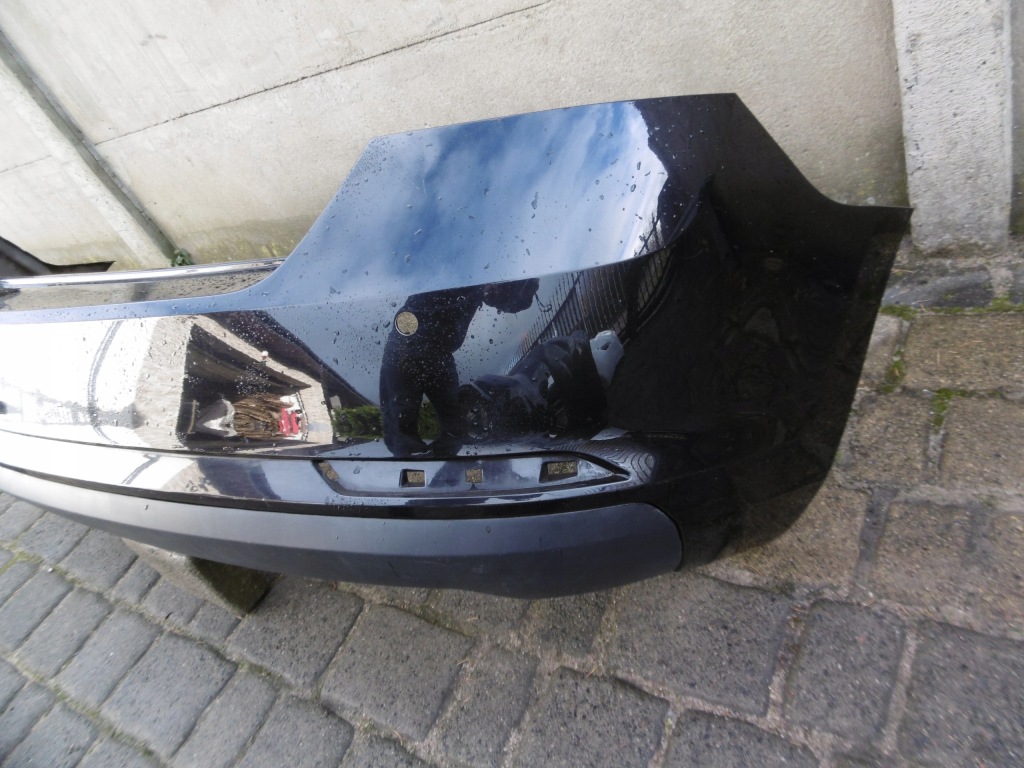 фото №3, Skoda rapid spaceback 5jj - бампер задній