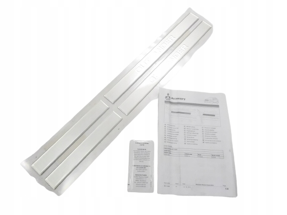 фото №1, Накладки пороговые mitsubishi outlander оригинальный номер mz314668