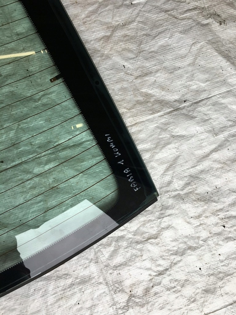 фото №13, Стекло крышки задняя задний skoda fabia 1 i 1999-2006 цвет 9910 combi