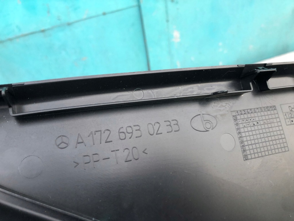 фото №2, Mercedes r172 slk slc захист заглушка багажника