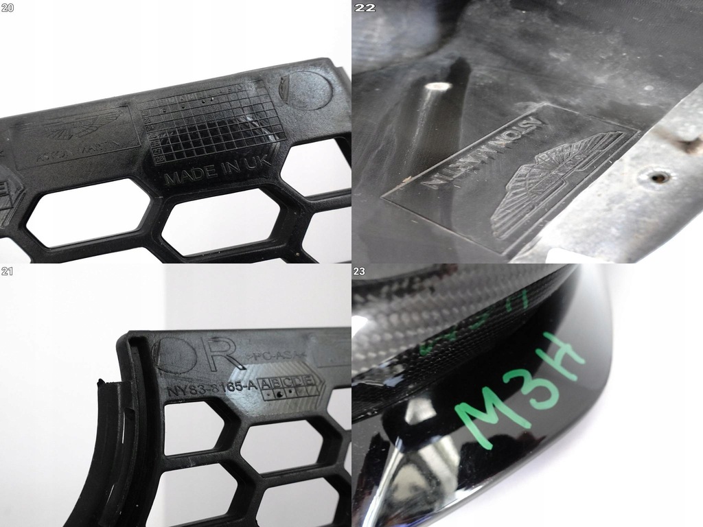 фото №12, Aston martin dbx 707 dbx707 спойлер сплиттер карбон молдинг бампер перед