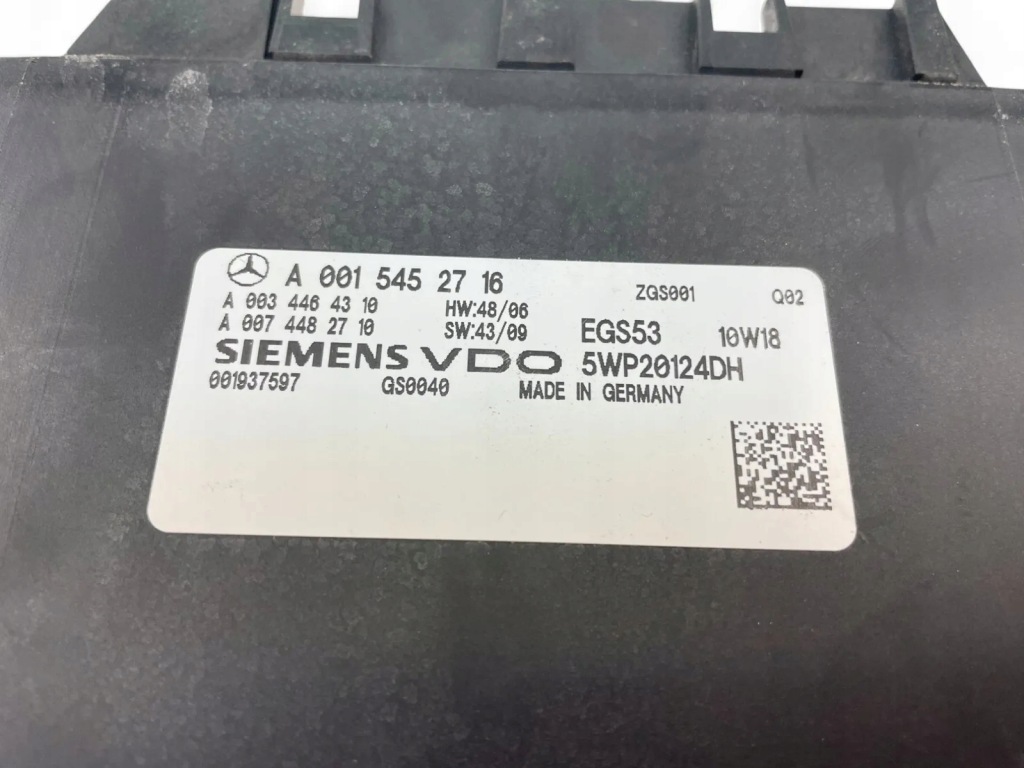 Бортовий комп'ютер коробки передач mercedes-benz e w212 a0015452716 32099441 2014 Київ