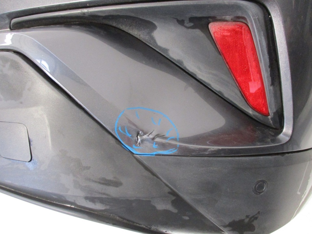 фото №6, Бампер toyota chr c-hr 4x pdc задня задній