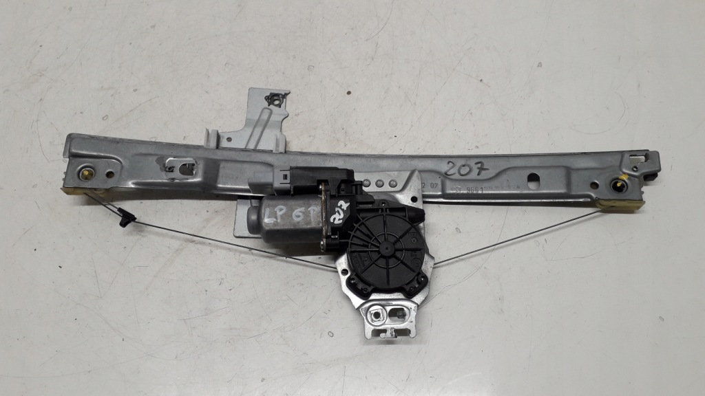 фото №1, Peugeot 207 06- 5d механизм стекло левый перед