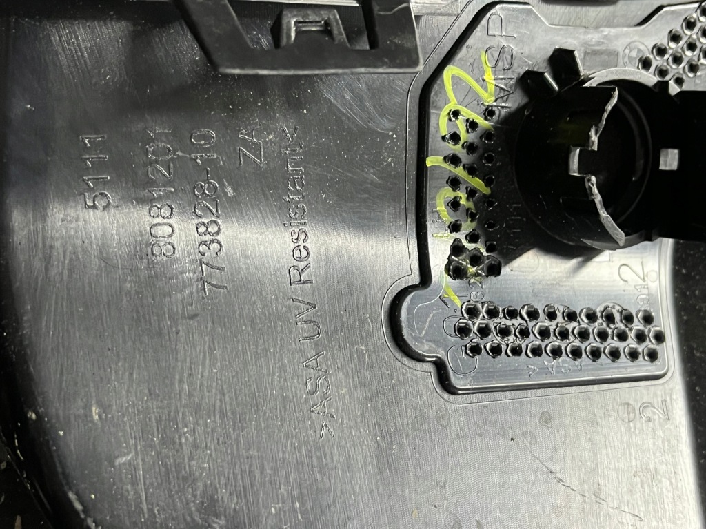 Купить Bmw x3 g01 рестайлинг  21- решётка бампера левая перед