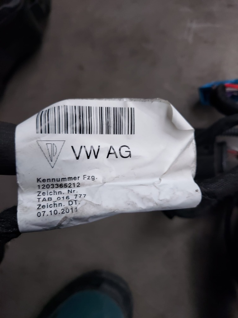 фото №6, Porsche cayenne 7p5 lift 3.0d электропроводка жгут