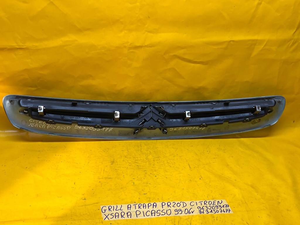 фото №12, Решітка радіатора решітка радіатора перед xsara picasso 99-06r 9632099177 9631507477 зелений krzd.