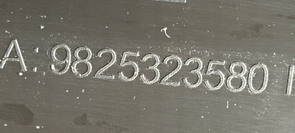 Накладка бампера перед opel combo e 9825323580 Ціна