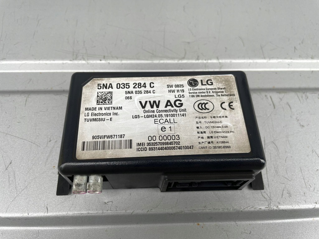 фото №1, Audi a1 ii модуль online 5na035284c