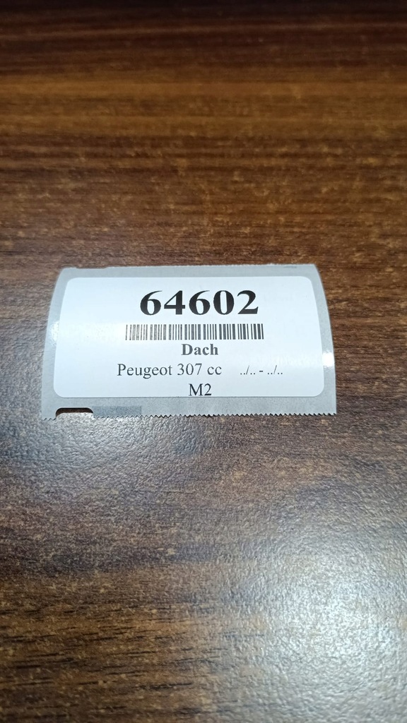 фото №14, Peugeot 307 cc крыша лак exld