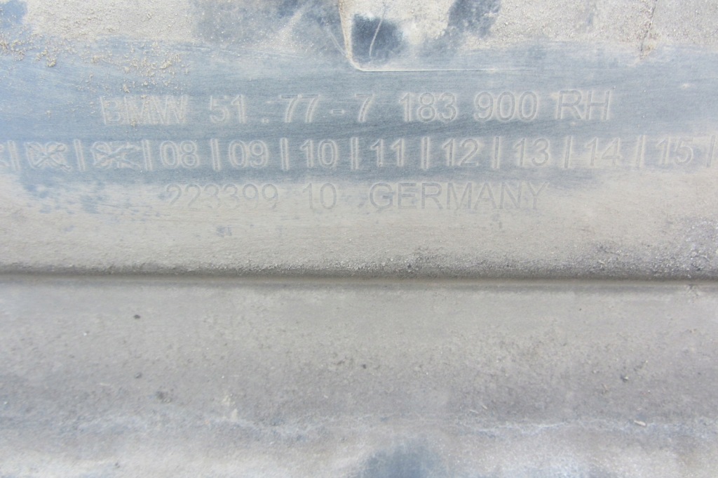 фото №4, Молдинг порог накладка порог левая bmw f01