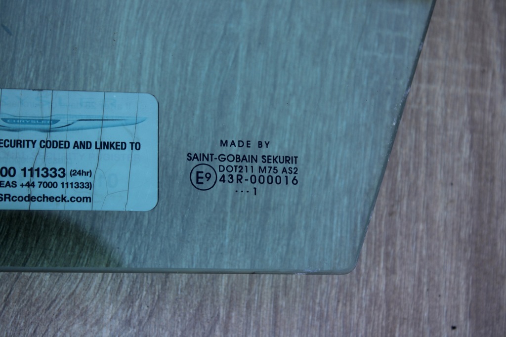 фото №5, Стекло дверь левый перед lancia delta iii 2011r