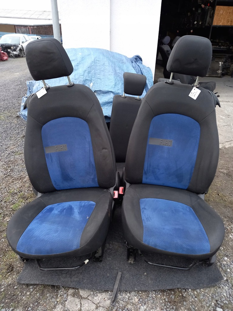 фото №7, Сидіння + заднє сидіння fiat punto 2008r