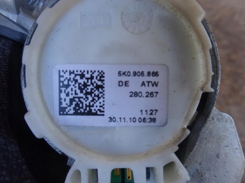 фото №9, Vw golf vi замок зажигания ключ комплект 1k0905851b 5k0837202ad