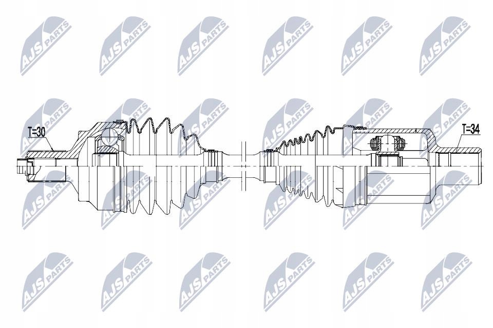 фото №2, Nty npw-me-102 привідний вал привідна