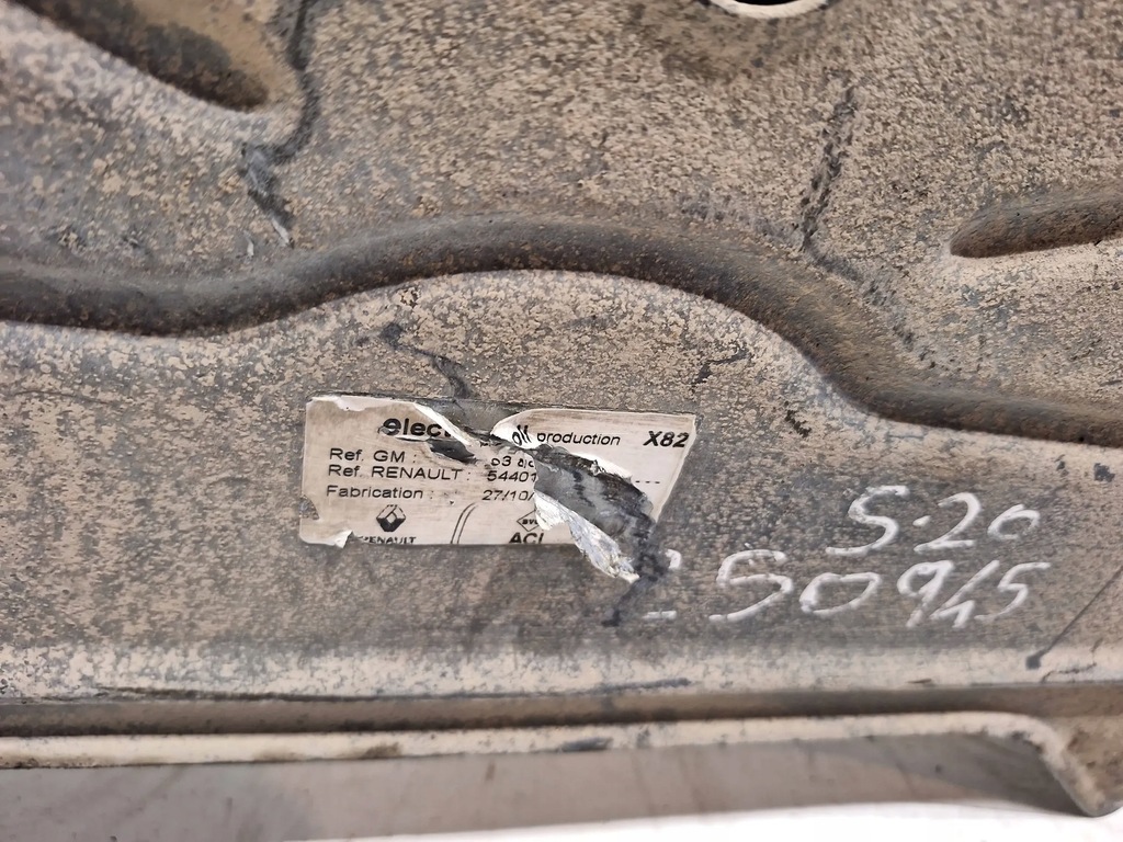 фото №8, Підрамник підрамник renault trafic ii lift 06-