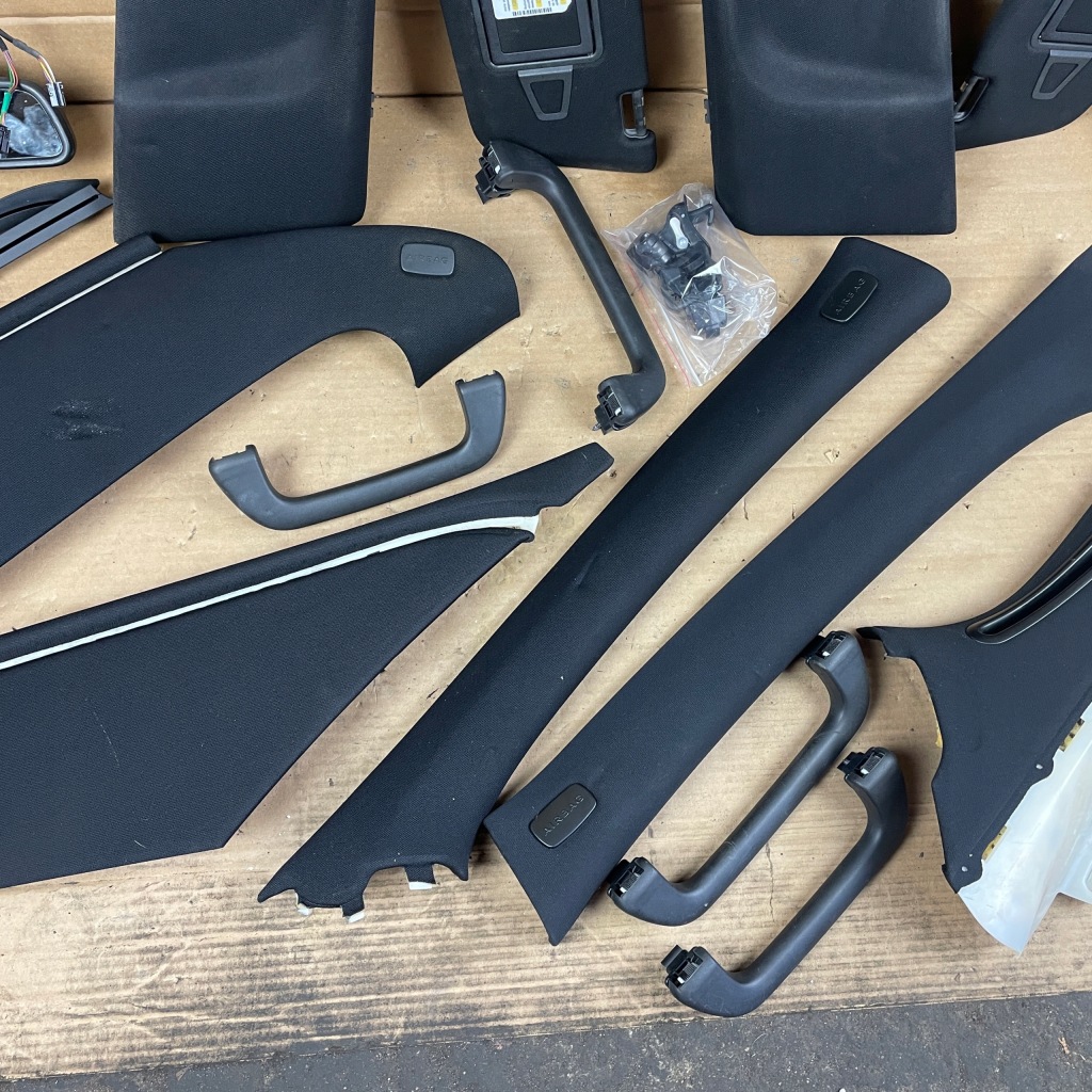 фото №13, Mercedes s w221 lift long потолок czarna панорама комплектная amg