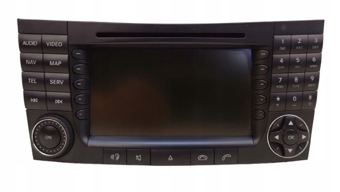 фото №1, Mercedes cls c219 04-10 радио навигация becker be7039 a2118204197