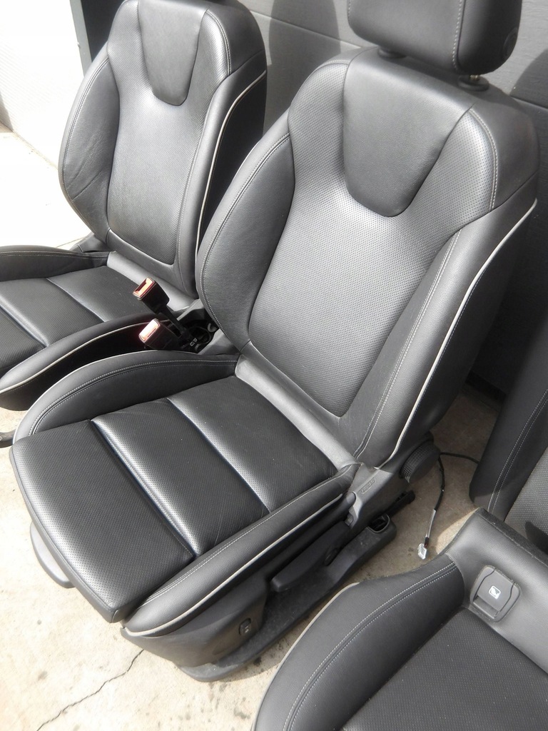 фото №4, Opel astra k сиденья салон кожаный комплект кожа