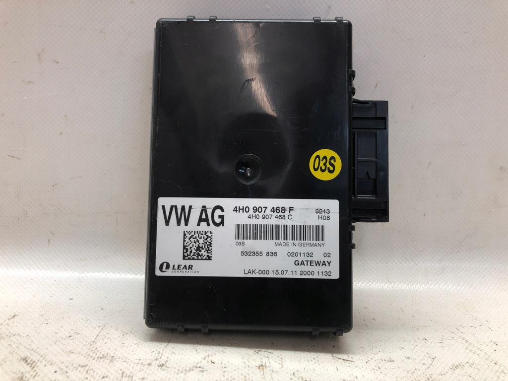 фото №1, Audi оригінальний номер 4h0907468f