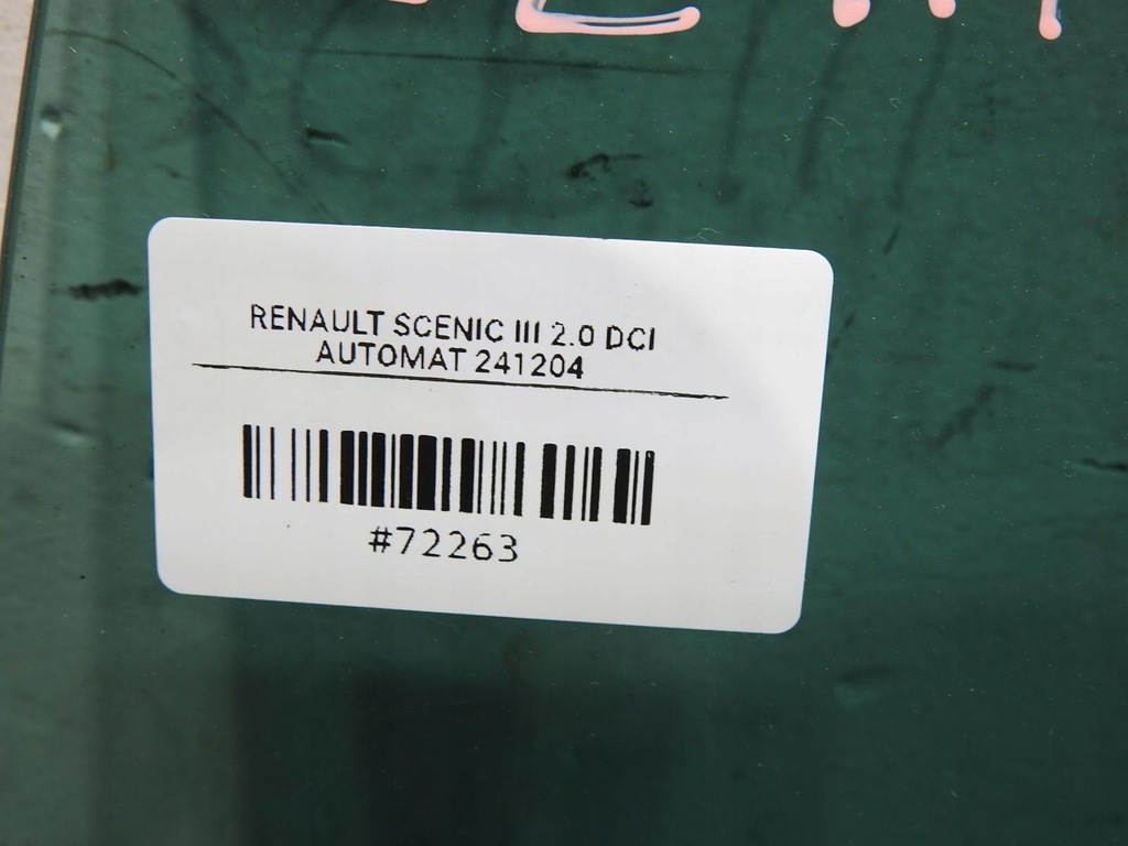 фото №4, Скло двері лівий задня renault scenic iii