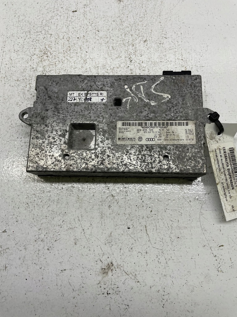 фото №1, Audi a6 c6 модуль блок управления mmi 4e0035729