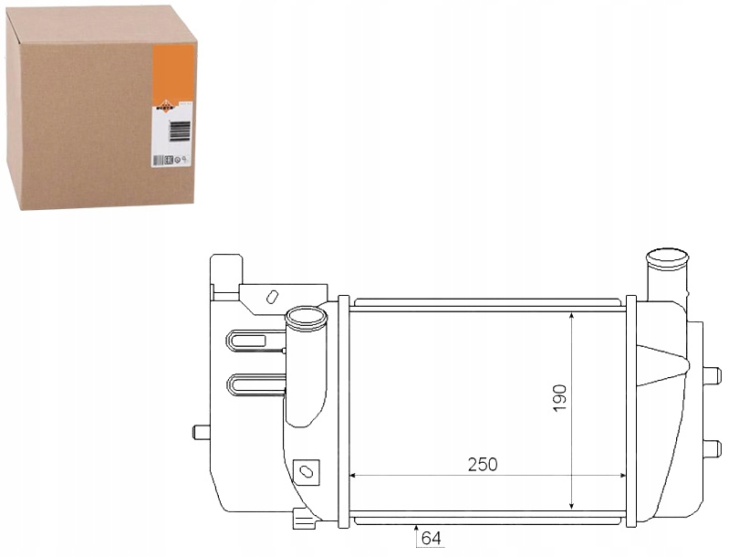 Nrf інтеркулер opel opel mokka 12- 30345 Київ